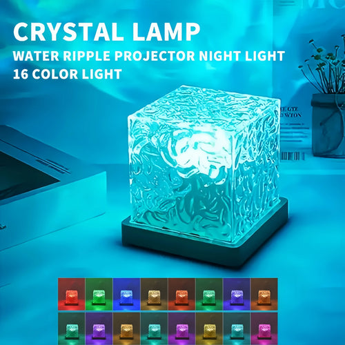 Lampe Projecteur Effet Vagues
