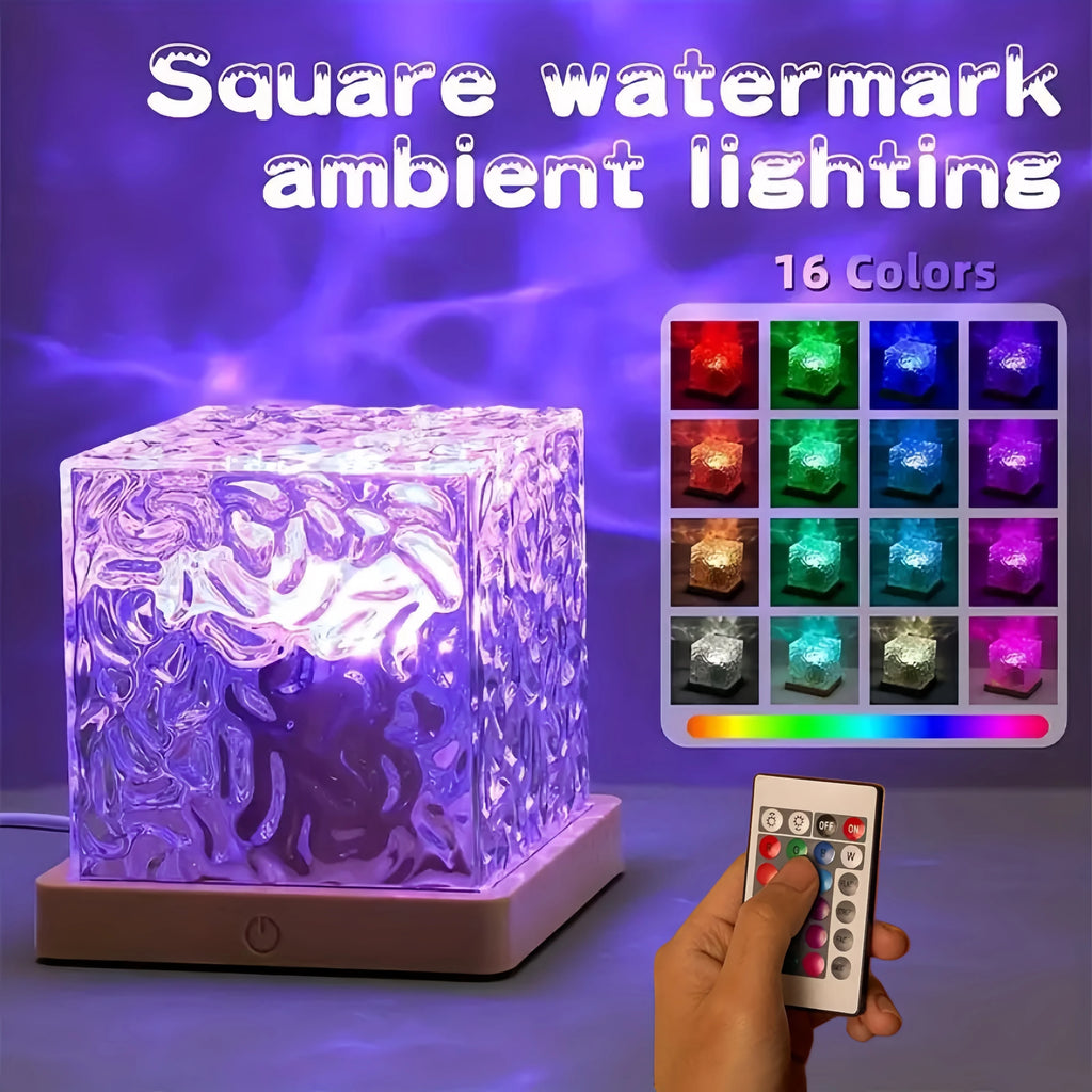 Lampe Projecteur Effet Vagues