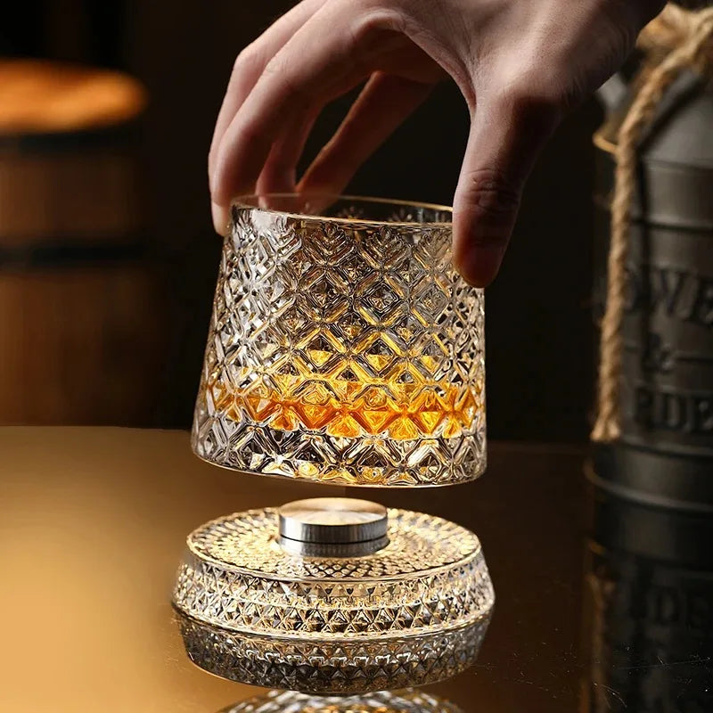 Verres à Whisky Rotatifs 360°