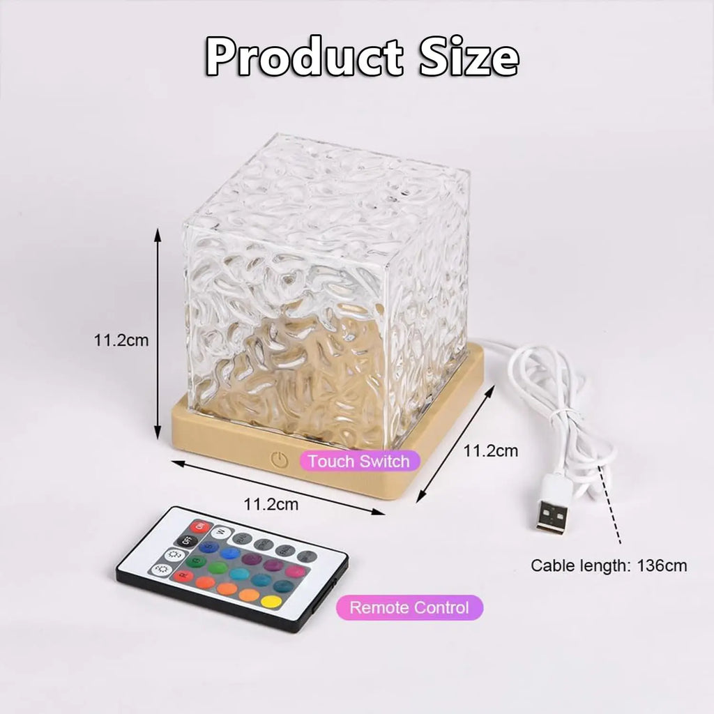 Lampe Projecteur Effet Vagues