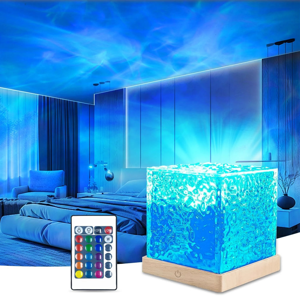 Lampe Projecteur Effet Vagues